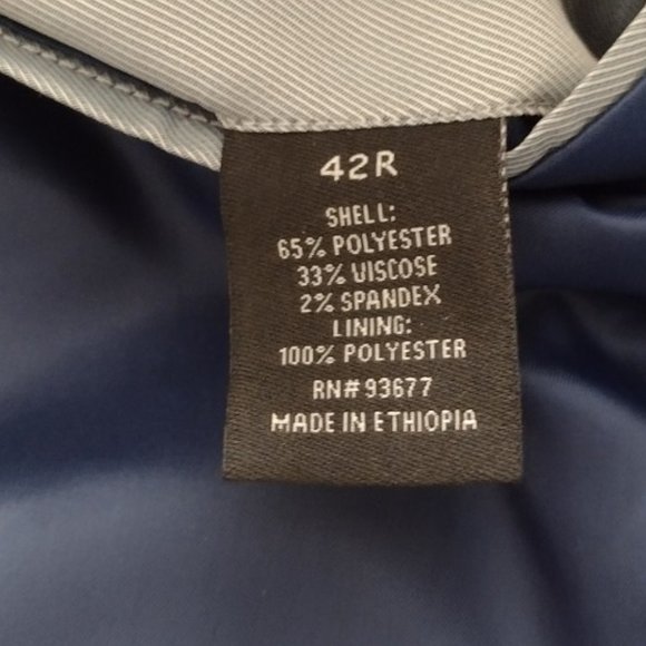 J.Ferrar Mens Slim Suit Jacket/Blazer - Picture 11 of 12